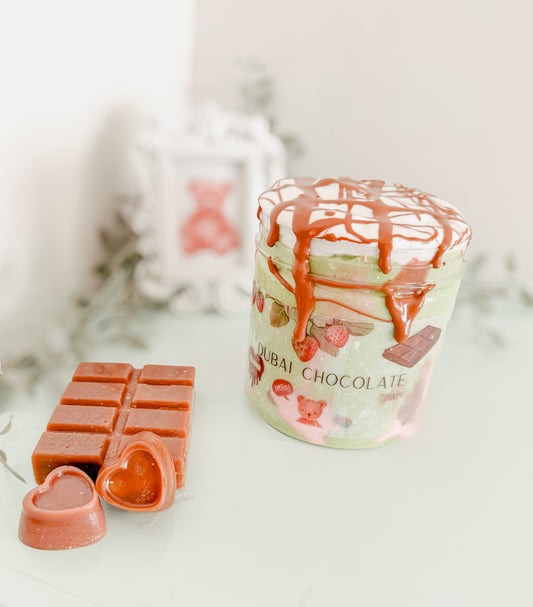 Dubai Chocolate Slime DIY Kit