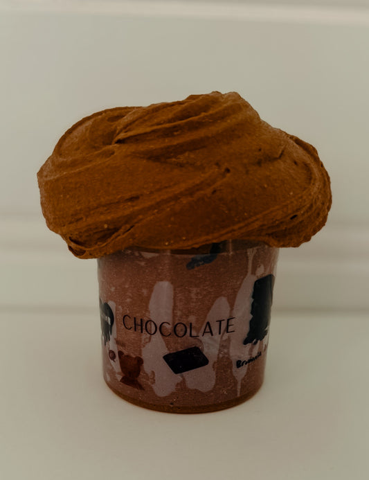 Brownie Dough SlimE Cloud Cream Slime with Chocolate Scent