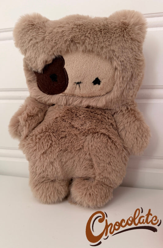 Chocolate Chip - 10-Inch Boba Style Teddy Bear